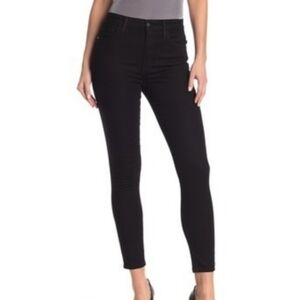 Sam Edelman Diana stilletto high rise skinny black ankle jeans sz 26
